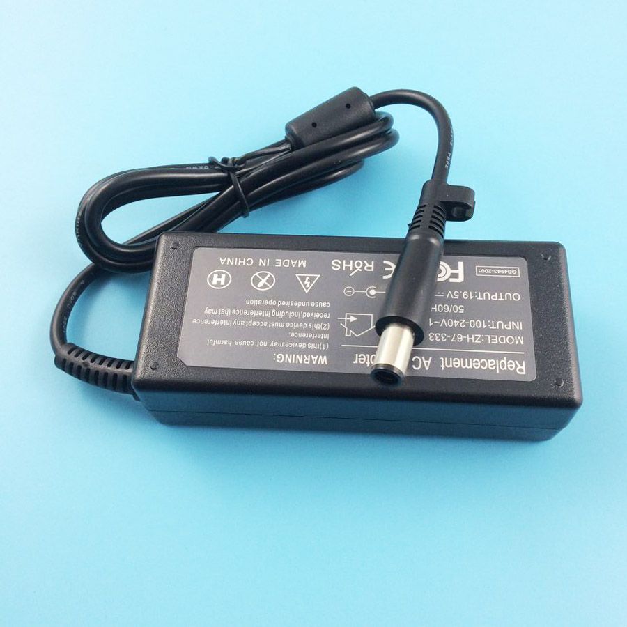 laptop adapter hp 19.5 3.33a 7.4-5.0 big pin