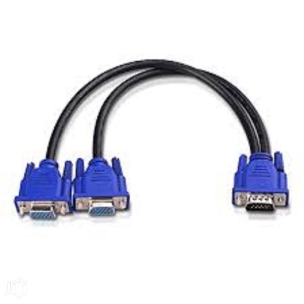 vga splitter 2 way cable