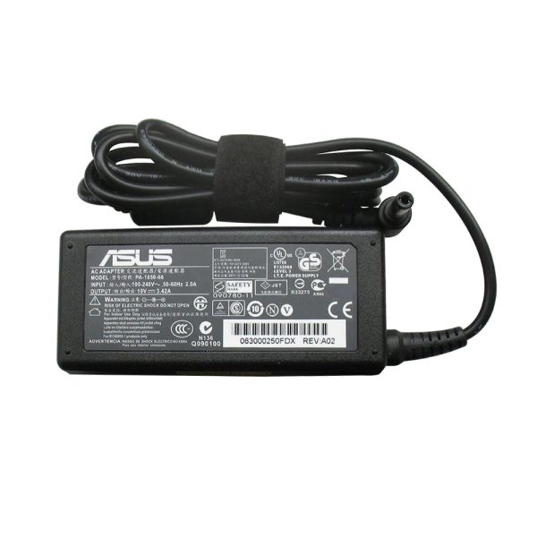 Asus Compatible Laptop AC Power Adapter 65W 19V 3.42A 5.5*2.5 Charger