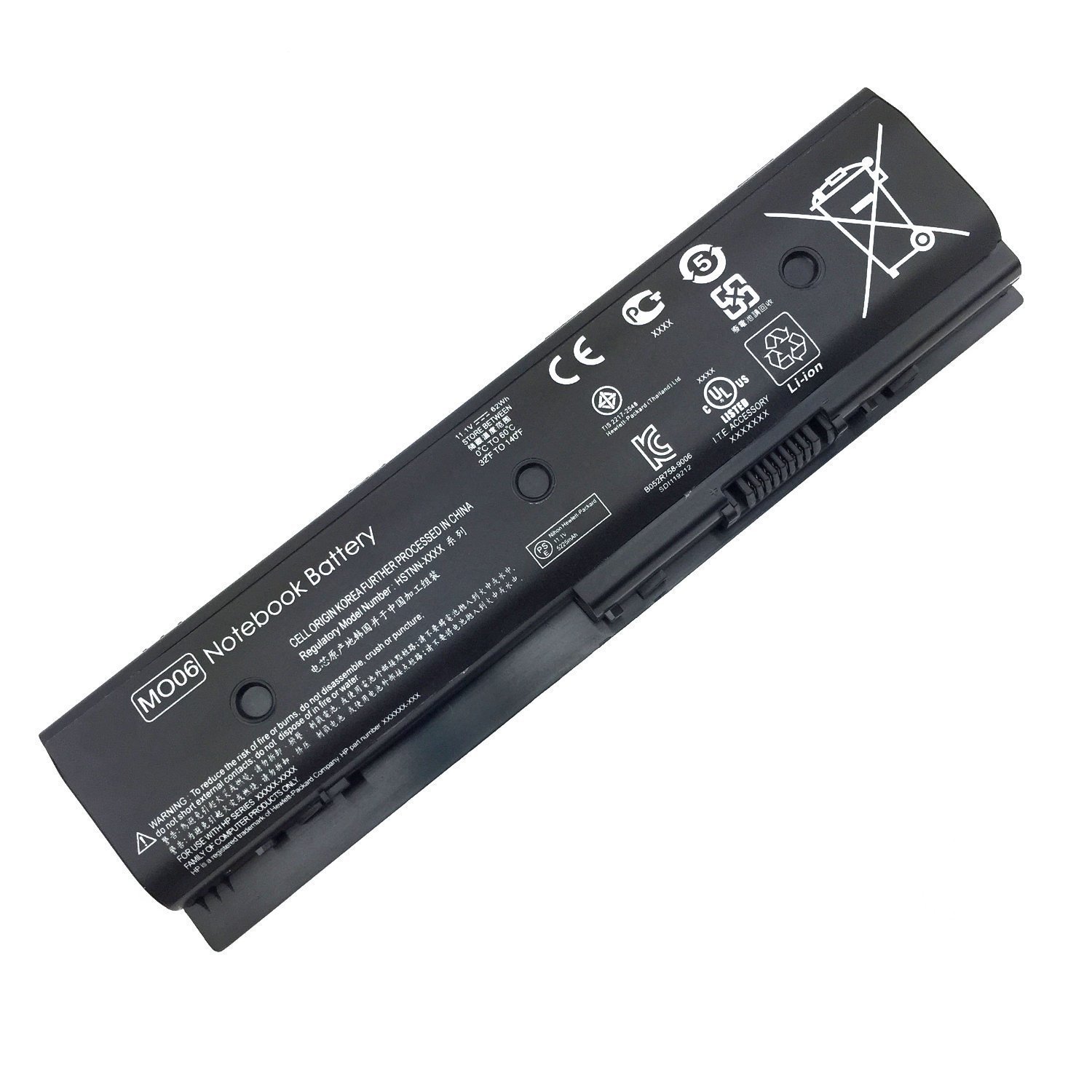 Laptop Battery for HP Pavilion DV4-5000 Pavilion DV4-5102TU Pavilion DV4-5102TX Pavilion DV4-5103TU Pavilion DV4-5103TX Pavilion DV4-5104TU Pavilion DV4-5105TU Pavilion DV4-5106TX Pavilion DV4-5109TX Pavilion DV4-5110TX Pavilion DV6-8000 Envy M6-1102SR Envy M6-1102TX Envy M6-1103EE Envy M6-1103EO Envy M6-1103ER Envy M6-1103ES DV7-7000 671567-421 671567-831 672412-001 HSTNN-LB3P HSTNN-LB3N HSTNN-YB3N TPN-P102