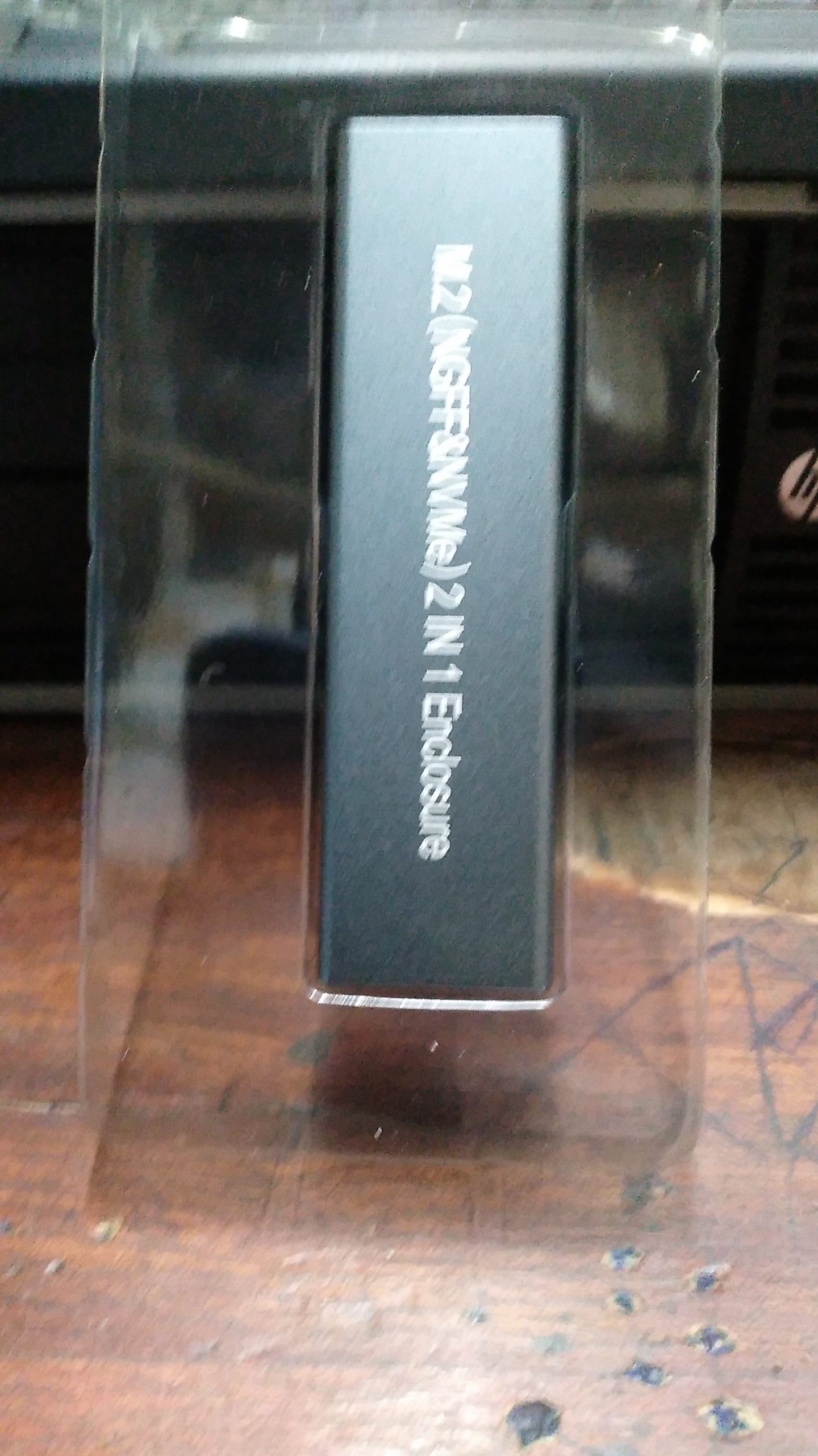 M.2 SSD TO USB 3.1 ENCLOSURE/EXTERNAL CASING 2IN 1(NGFF &NVMe) DOUBLE NOTCH