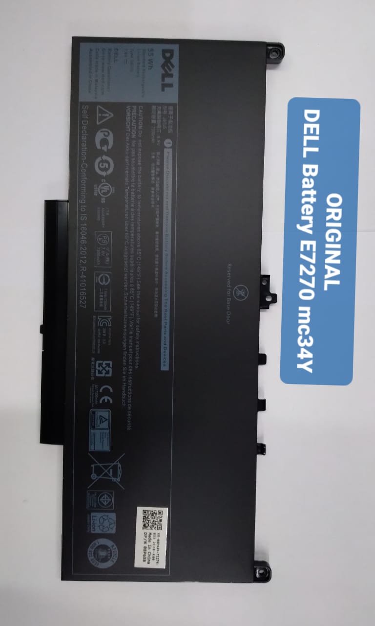 Dell E7270 MC34Y Battery original