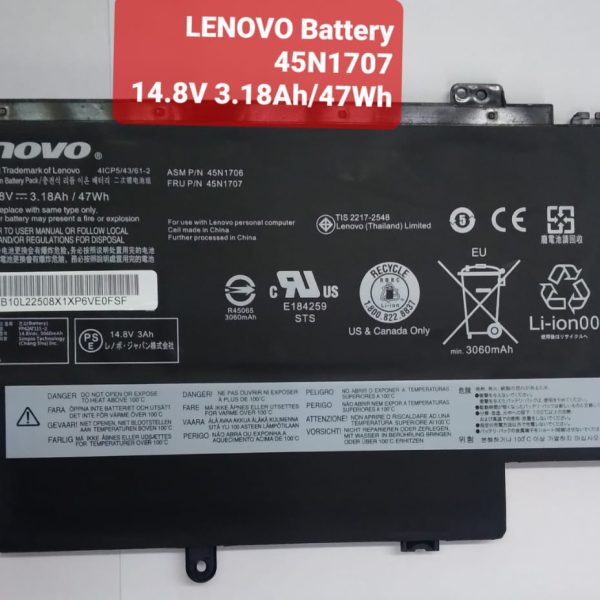 Lenovo ThinkPad S1 Yoga original battery 45N1704 45N1705 45N1706 45N1707