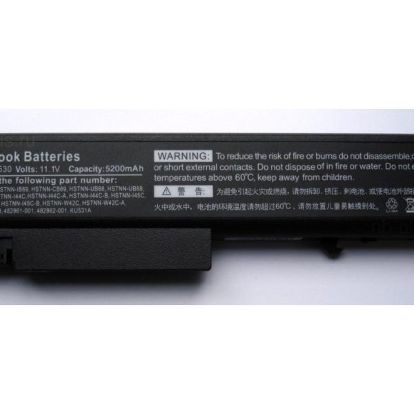 Hp battery Compaq 6500b Compaq 6530b Compaq 6535b Compaq 6700b Compaq 6730b Compaq 6735b EliteBook 6930p EliteBook 8440p EliteBook 8440w ProBook 6440b  ProBook 6445b ProBook 6450b Hstnn-1b69  458640-542 482962-001 484786-001