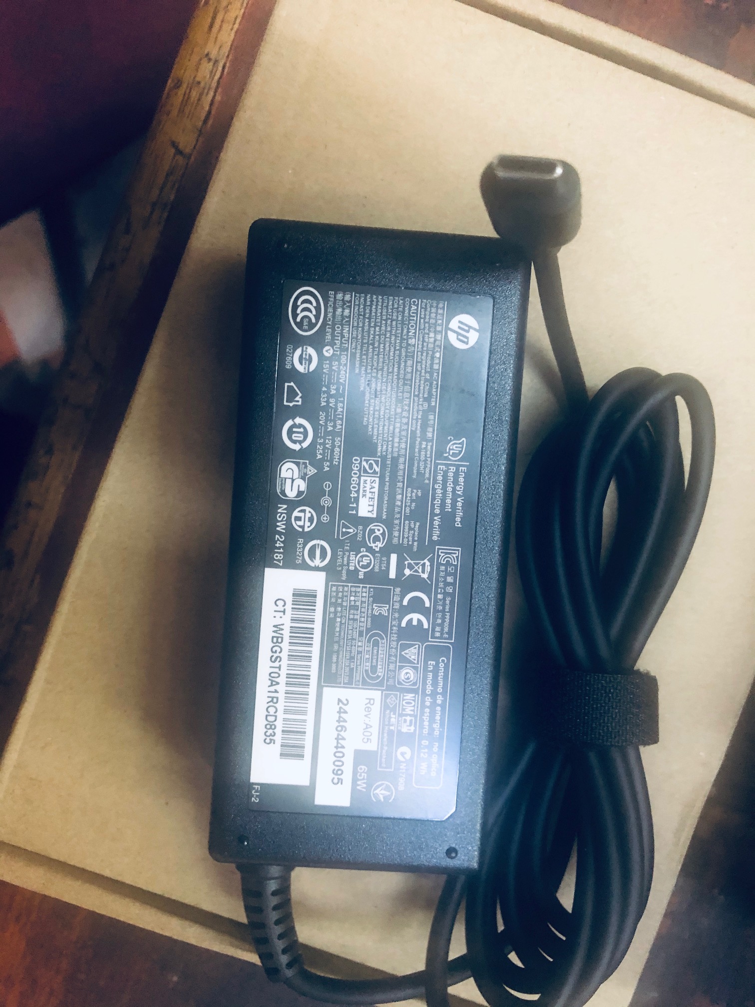 Hp type c 65watts original