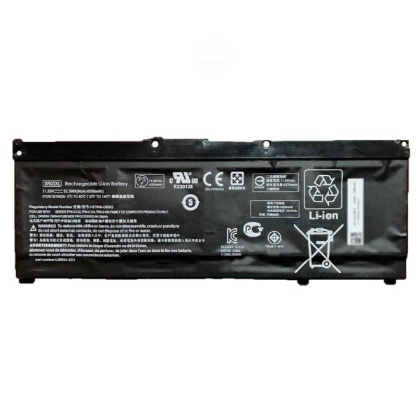 Hp SR03XL original battery internal