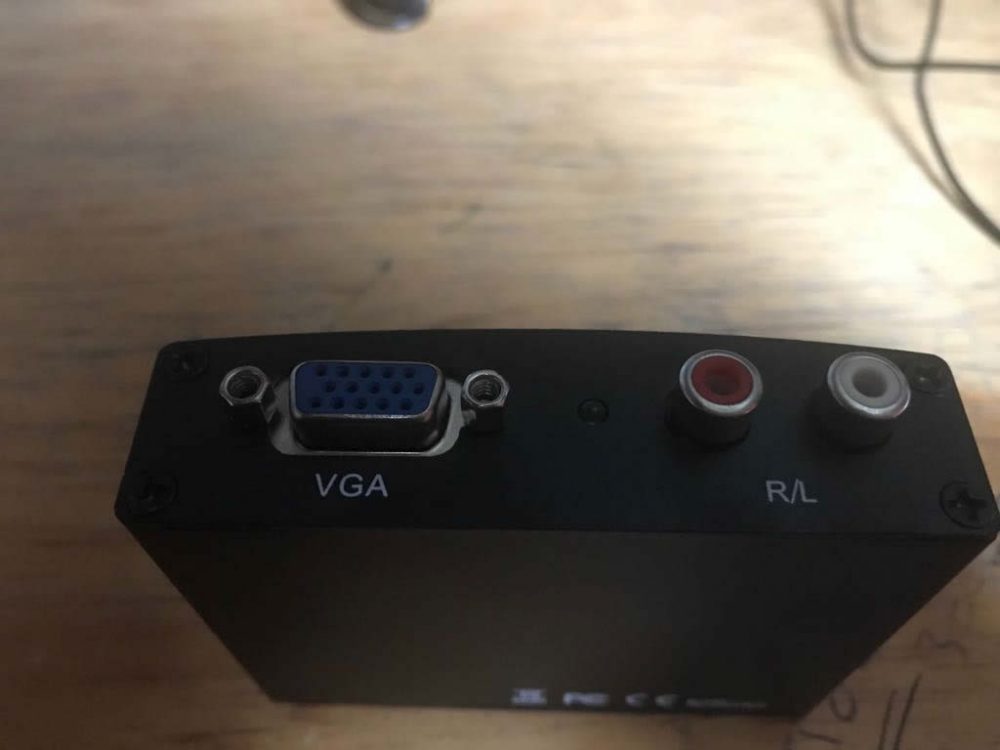 VGA to HDMI With USB 2