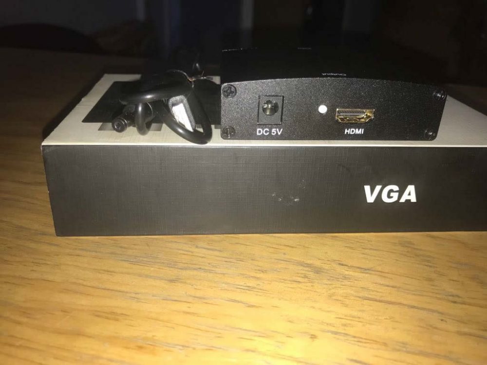 VGA to HDMI With USB 3